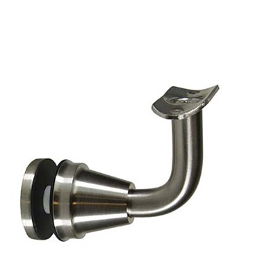 Adjustable Stainless Steel Glass Mount Handrail Bracket with 2-3/4