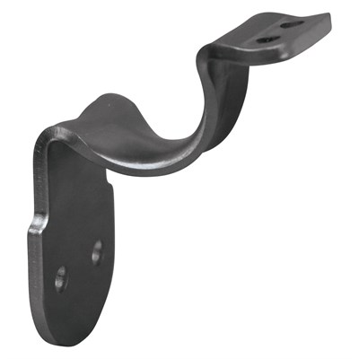 304 Stainless Steel Style C Wall Mount Handrail Bracket with 2 Mounting Holes, 2-1/2