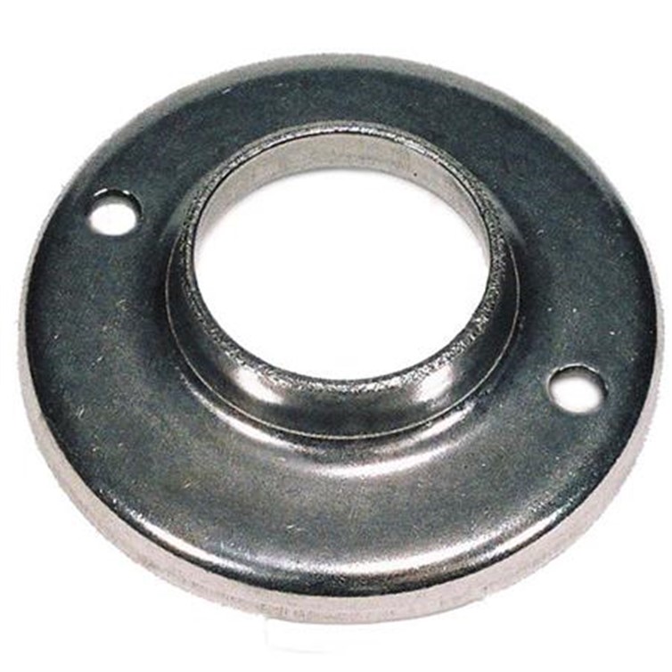 Steel Heavy Base Flange with 2 Mounting Holes for 1.25" Dia Tube 1427T