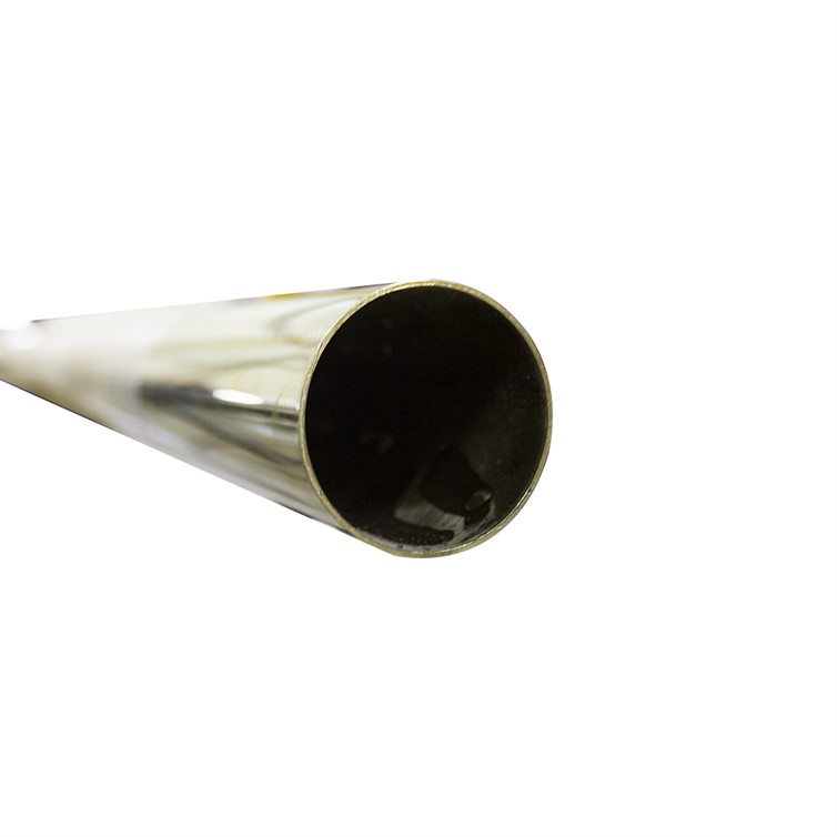 Polished Brass Round Tubing, 12' T5122
