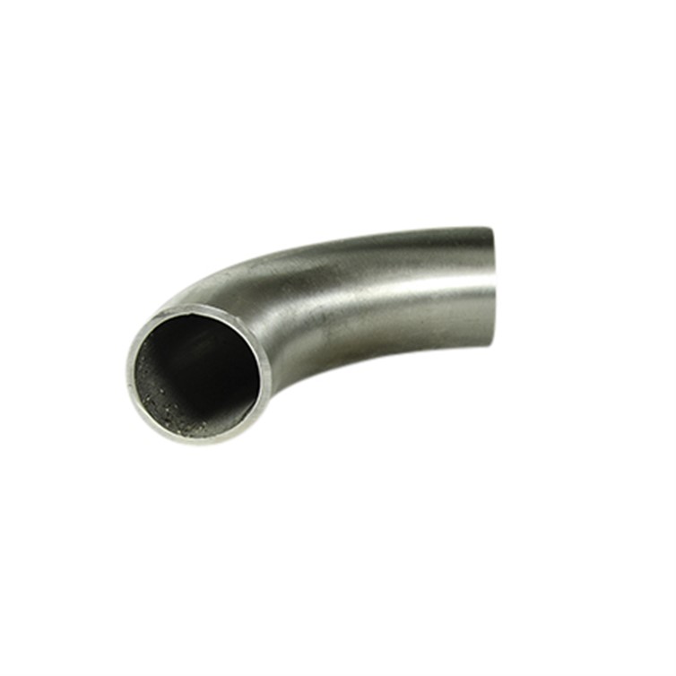 Stainless Steel Bent Flush-Weld 90? Elbow with Two 2" Tangents, 3" Inside Radius for 1-1/2" Pipe 391-2