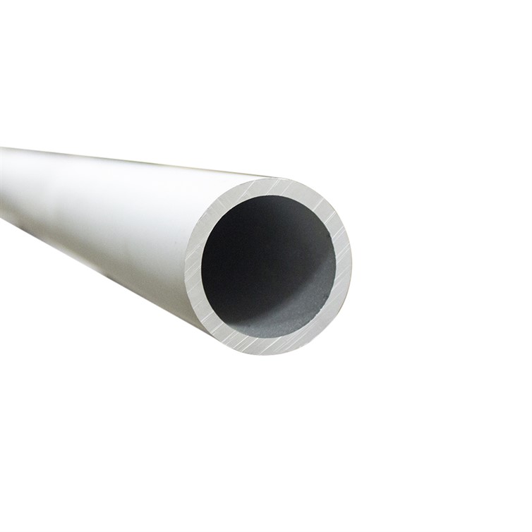 Clear Anodized Aluminum Pipe, 1.50" Schedule 80 Pipe or 1.90" Outside Diameter, 20' Lengths P582