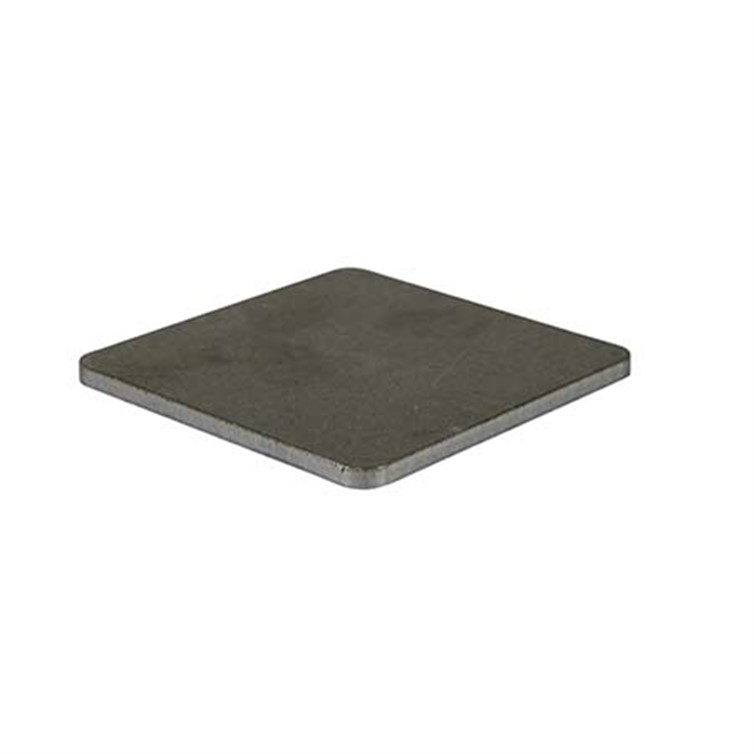 Steel Plate, 3.375" Square Base with Radius Corners 3221-2D