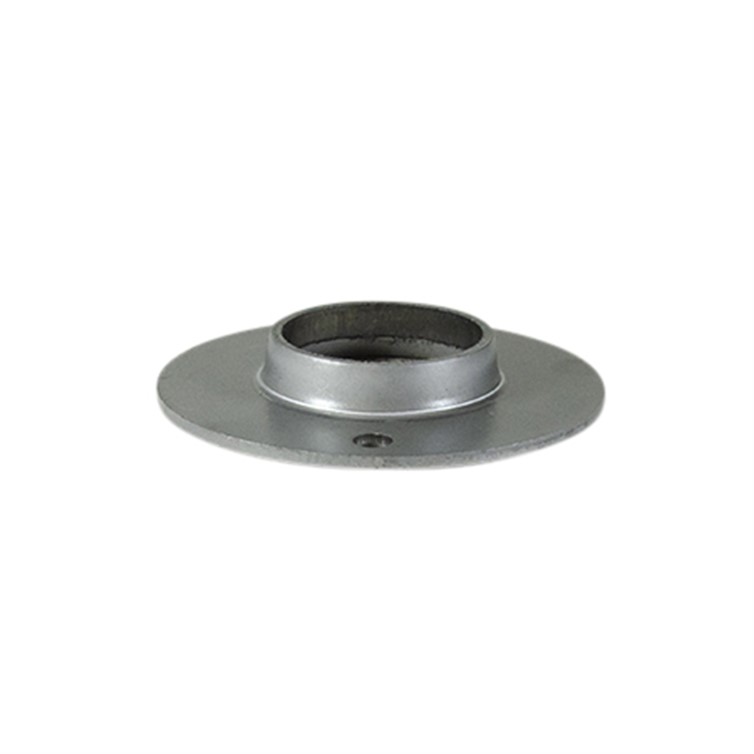 Plain Steel Flat Base Flange with 2 Mounting Holes for 1-1/4" Pipe 627