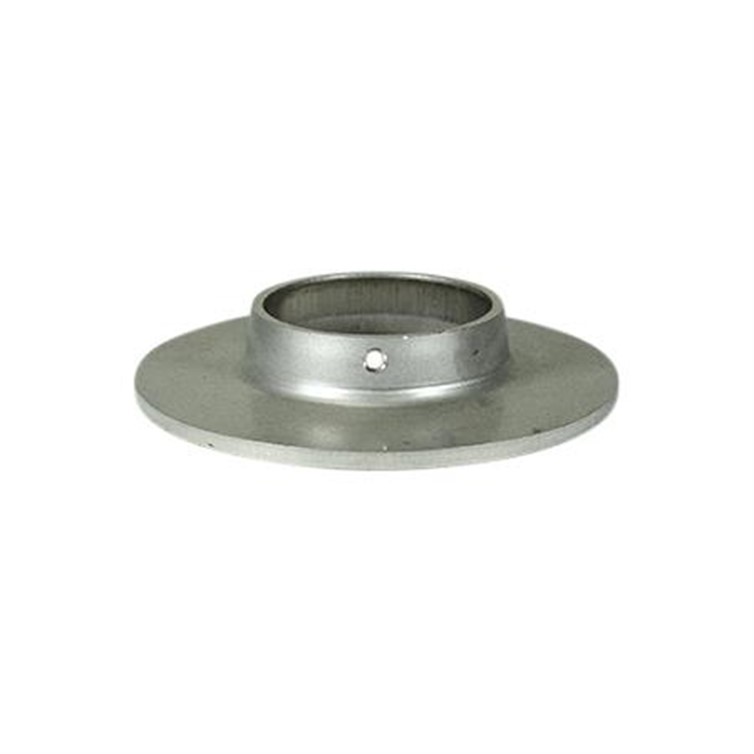 Extra Heavy Stainless Steel Flat Base Flange with Set Screw for 2" Pipe 1664-S