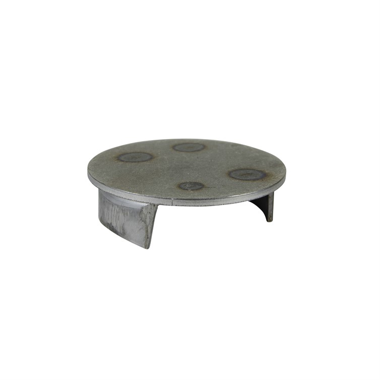 Steel Drive-On Type E End Cap for 4" Pipe 3288-4