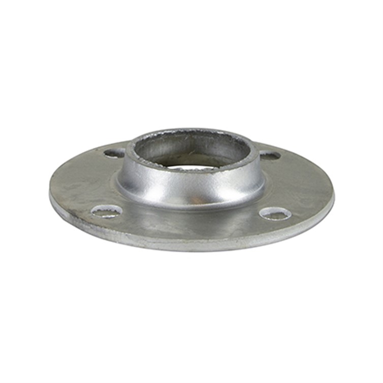 Extra Heavy Aluminum Flat Base Flange with 4 Mounting Holes for 1-1/4" Pipe 1633