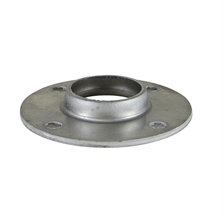 Extra Heavy Aluminum Flat Base Flange with 4 Mounting Holes for 1-1/2" Pipe 1643