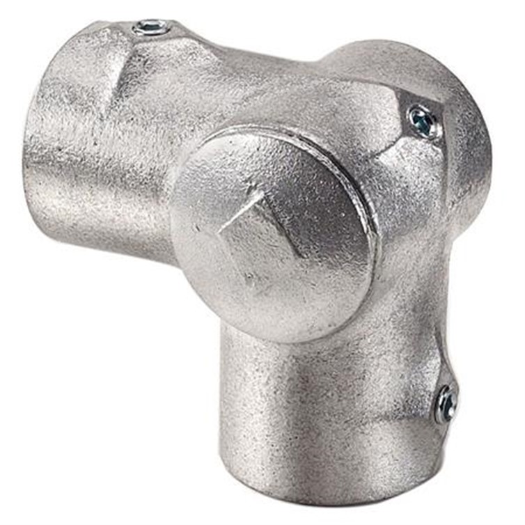 Aluminum Slip-On Side Outlet Elbow with Plug, 1" DA115P-2