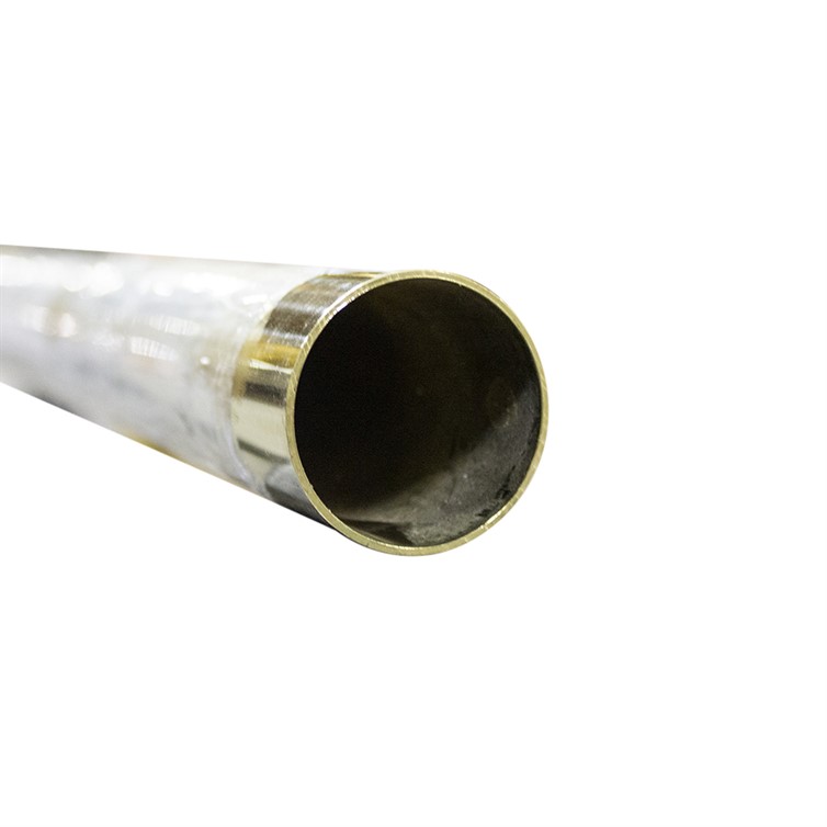 Polished Brass Round Tubing, 8' T5062-8