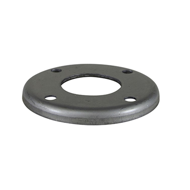 Steel Heavy Flush-Base Flange with 4 Mounting Holes for 1-1/4" Pipe 2528