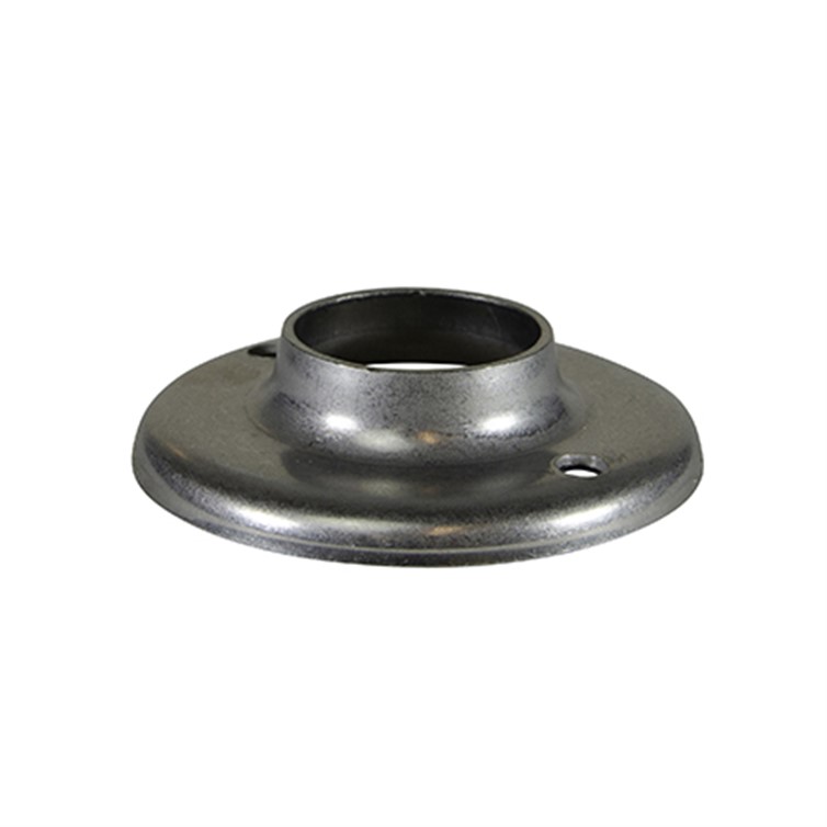 Stainless Steel Heavy Base Flange with 2 Mounting Holes for 1-1/4" Pipe 1527