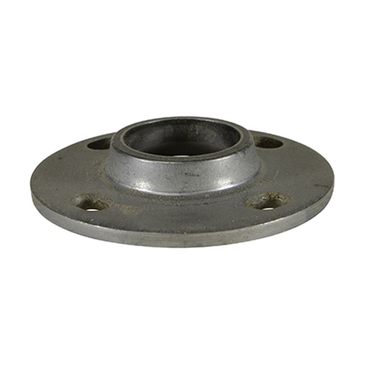Stainless Steel Heavy Duty Weld Flange with 4 Oval Mounting Holes for 1-1/4" Pipe 1613HD-S