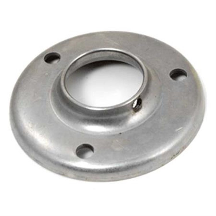 Stainless Steel Heavy Base Flange with 3 Mounting Holes Set Screw for 2.00" Dia Tube 1546AT