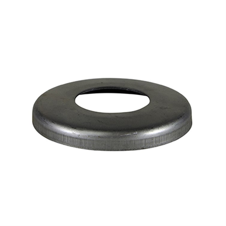 Cover Flange, Steel, 3.25" Diam, 1.50" Diam, Snap-On, Mill Finish, Stamped 2071