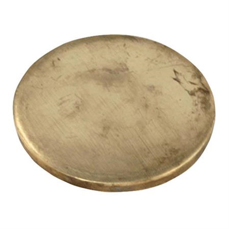 Brass Disk with 4" Diameter and 3/16" Thick D202