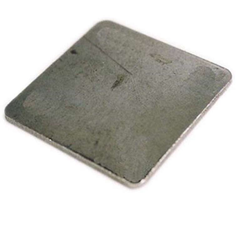 Steel Plate, 4.625" Square Base with Radius Corners D484