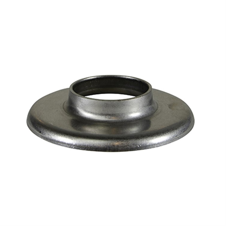 Stainless Steel Heavy Base Flange with 2 Mounting Holes and Set Screw for 2.00" Dia Tube  1542T