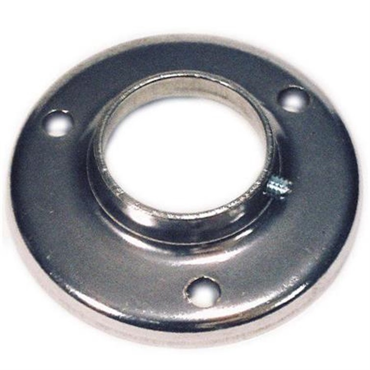 Steel Heavy Base Flange with 3 Mounting Holes and Set Screw for 1-1/4" Pipe 1430A