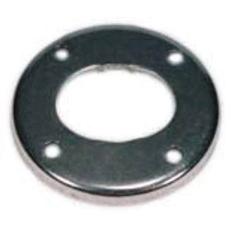 Steel Heavy Flush Base Bevel Flange with 4 Mounting Holes for 1-1/2" Pipe 2836