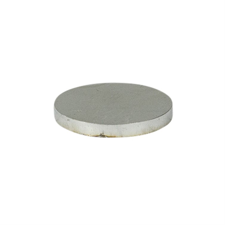 Stainless Steel Disk with 1" Diameter and 1/8" Thick D003