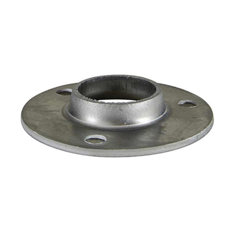 Extra Heavy Aluminum Flat Base Flange with 3 Mounting Holes for 1-1/4" Pipe 1632