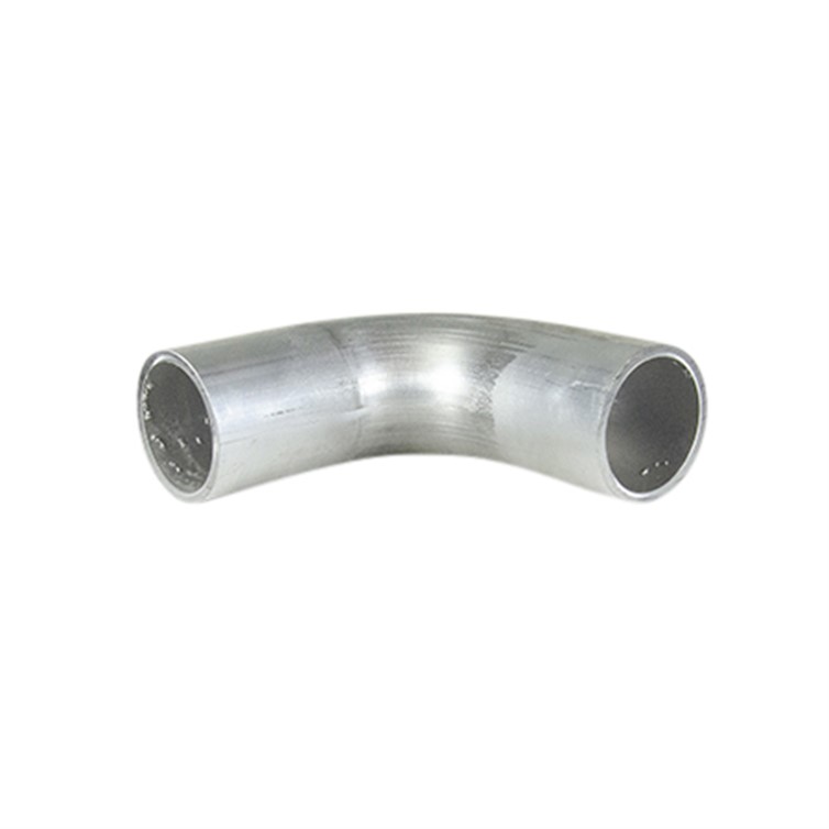Aluminum Flush-Weld 90? Elbow with Two 2" Tangents, 1" Inside Radius for 1-1/2" Pipe 362-2