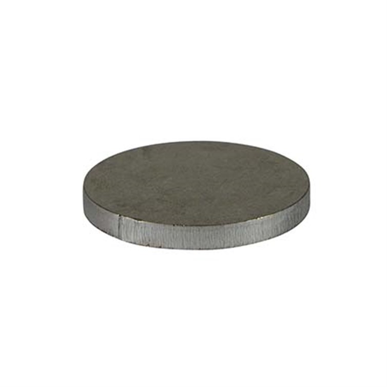 Stainless Steel Weld-On Flat Disk Type D End Cap for 1-1/4" Pipe 3268