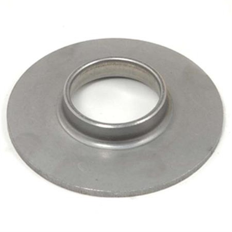 Brushed Stainless Steel  Flat Base Flange for 1-1/4" Pipe 1610-S.4