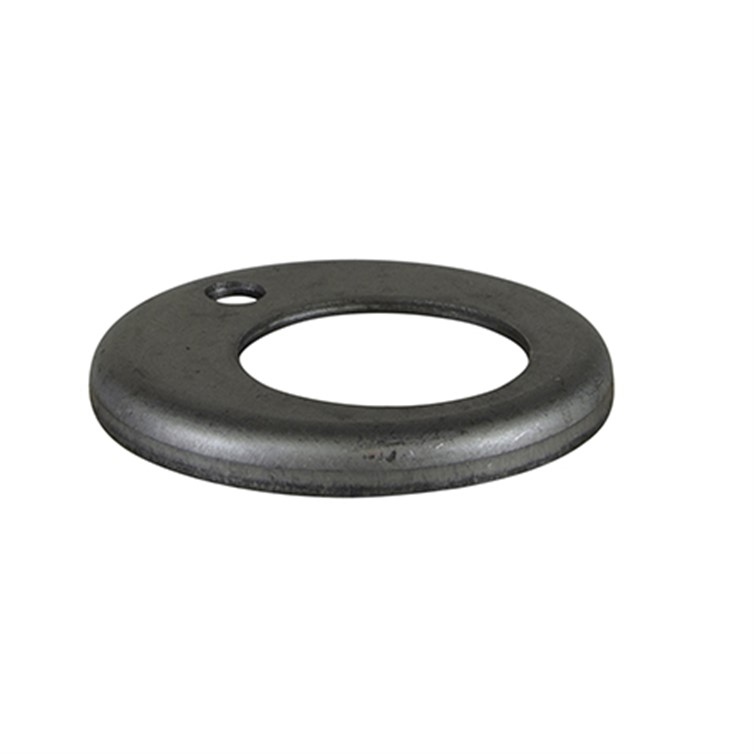 Steel Heavy Flush-Base Flange with 1 Offset Mounting Hole for 1-1/2" Pipe 2534R