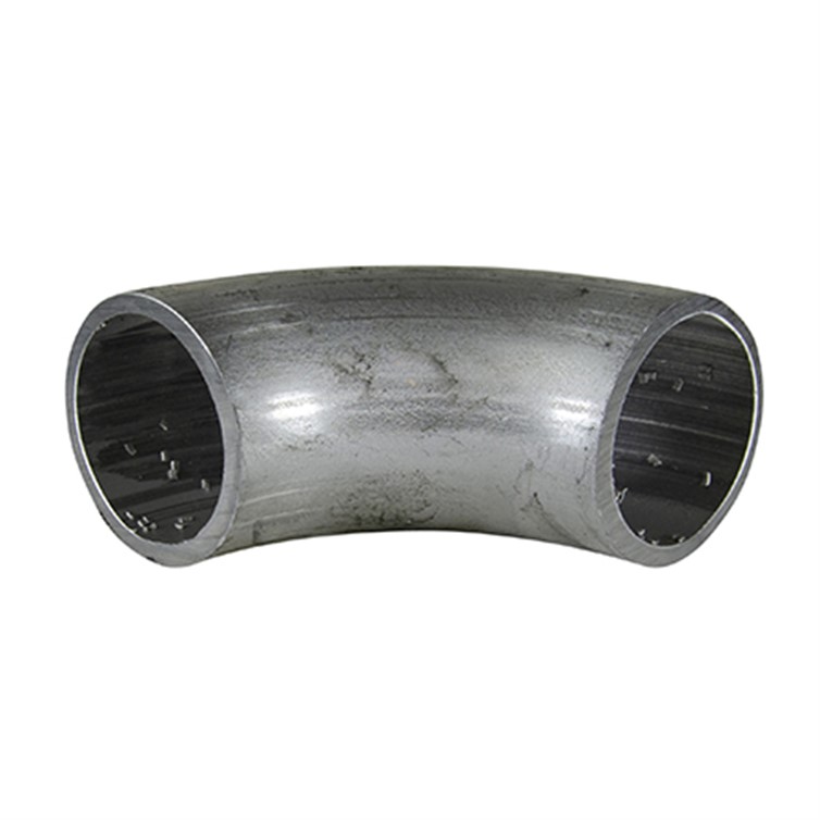 Aluminum Flush-Weld 90? Elbow with 1-5/8" Inside Radius for 1-1/2" Pipe 4474