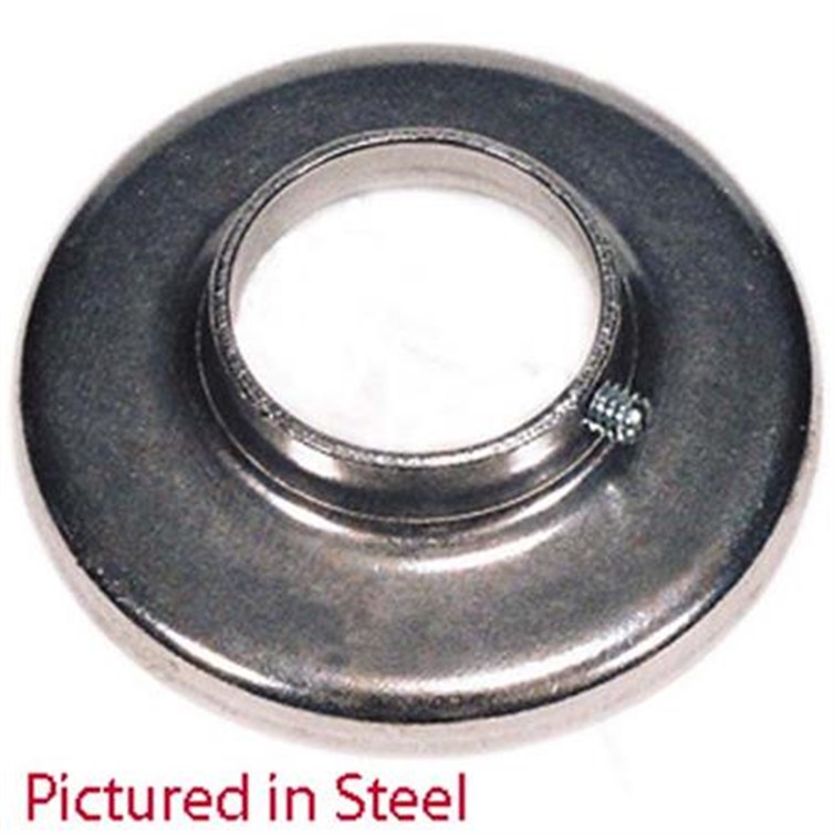 Galvanized Steel Heavy Base Flange with Set Screw for 1-1/4" Pipe G1429