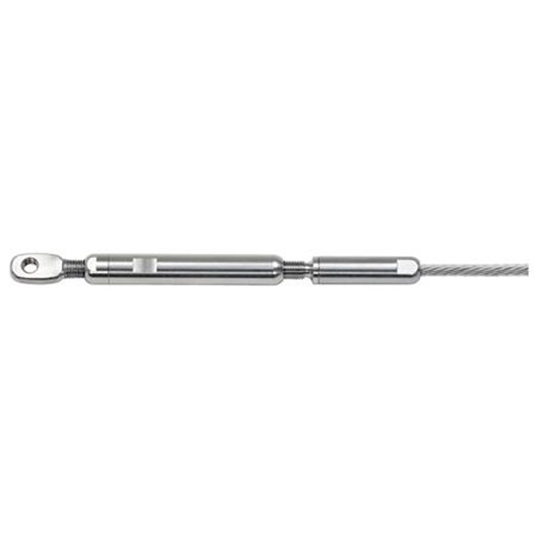 Ultra-tec® Push-Lock® Turnbuckle with Threaded Eye for 1/8" Cable CRPLTBTE4
