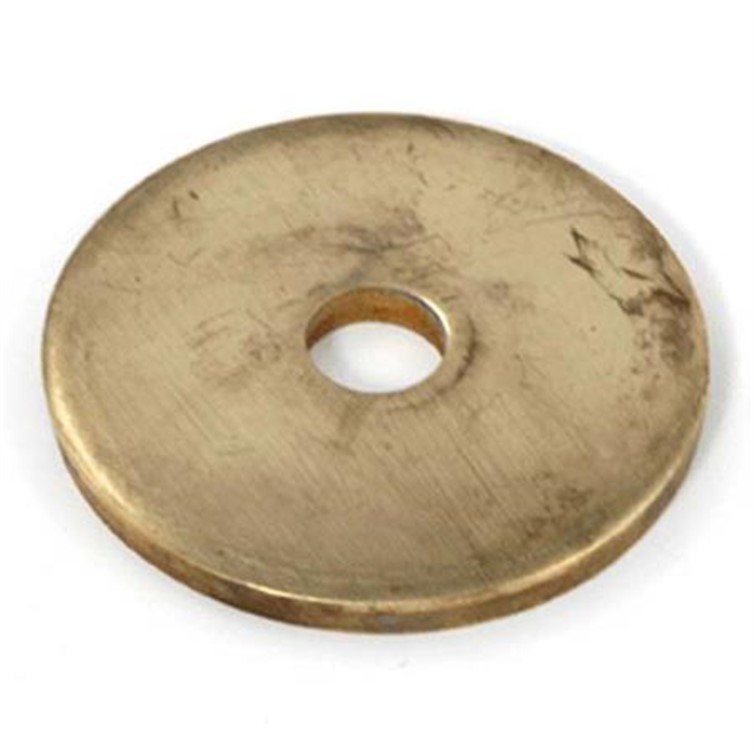 Bronze Disk with 3" Diameter and 1/4" Thick with 5/8" Hole D146MC6