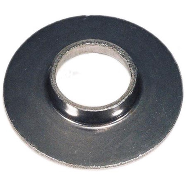 Extra Heavy Flange, Steel, For 1.25" Diam, Surface Mnt, Mill Fin 1608A-T