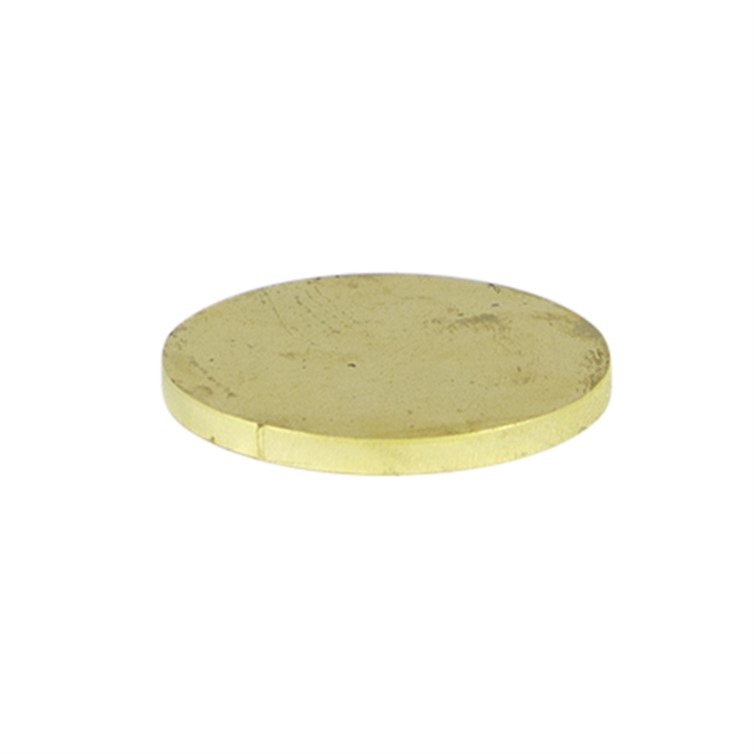 Brass Disk with 1.50" Diameter and 1/8" Thick D048