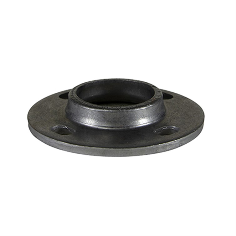 Steel Heavy Duty Weld Flange with 4 Oval Mounting Holes for 1-1/2" Pipe 1623HD
