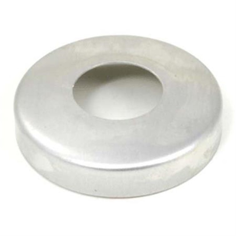 Cover Flange, Aluminum, .625" Diam, Snap-On, Mill Finish, Stamped 2032