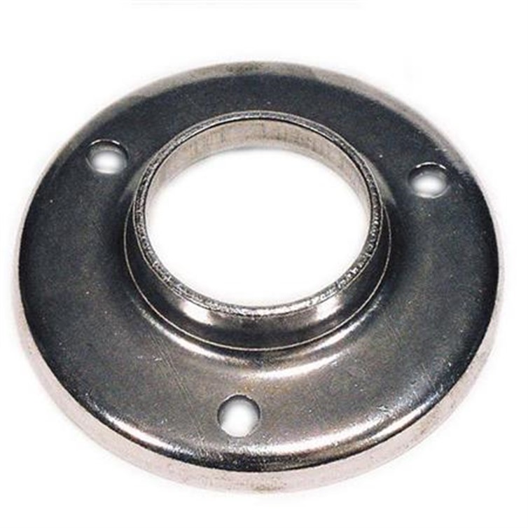 Steel Heavy Base Flange with 3 Mounting Holes for 1.25" Dia Tube 1427AT