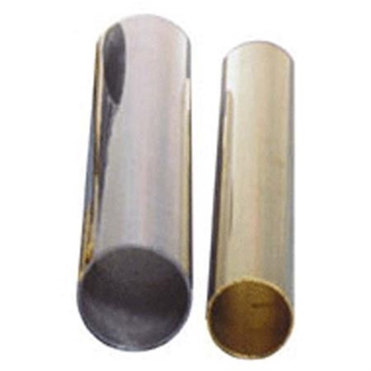 Polished Stainless Steel Round Tubing, 6' T3970-6
