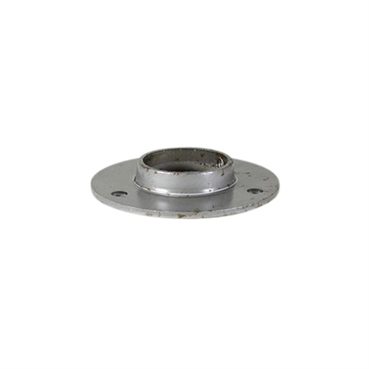 Steel Flat Base Flange with 3 Mounting Holes and Set Screw for 1-1/4" Pipe 630A