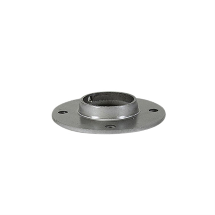 Plain Steel Flat Base Flange with 4 Mounting Holes Set Screw for 1-1/4" Pipe 631