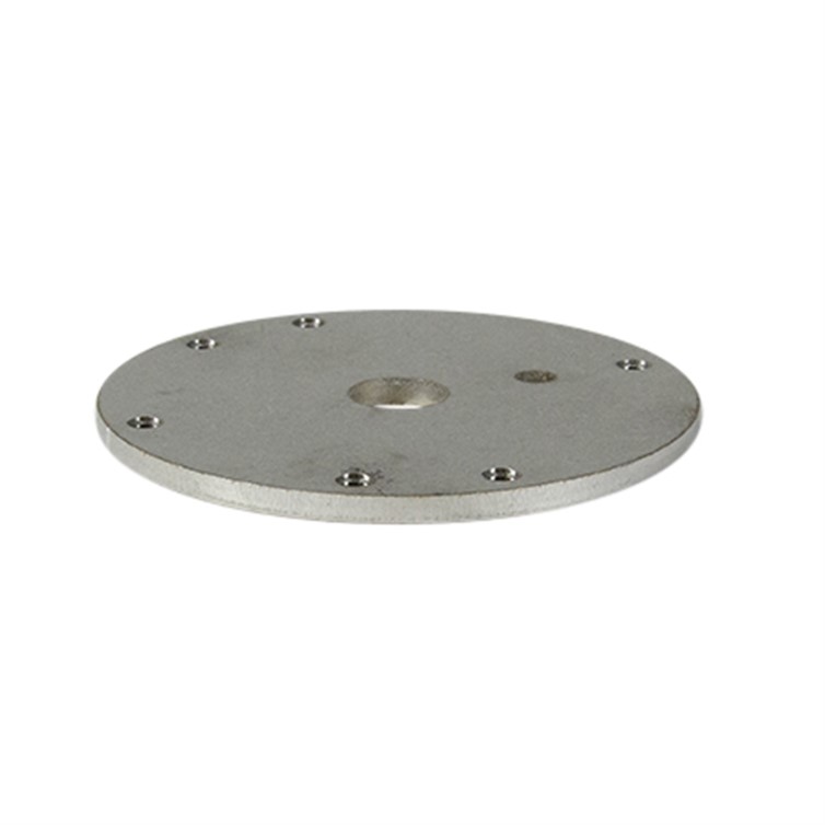 Anchor Plate For Heavy Base Flange, Stainless Steel, 6 Holes, Surface Mnt B1540