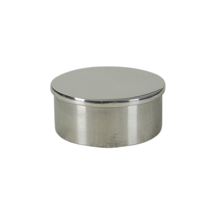Lavi Polished Stainless Steel End Cap for 2.00" Tube OD  152070