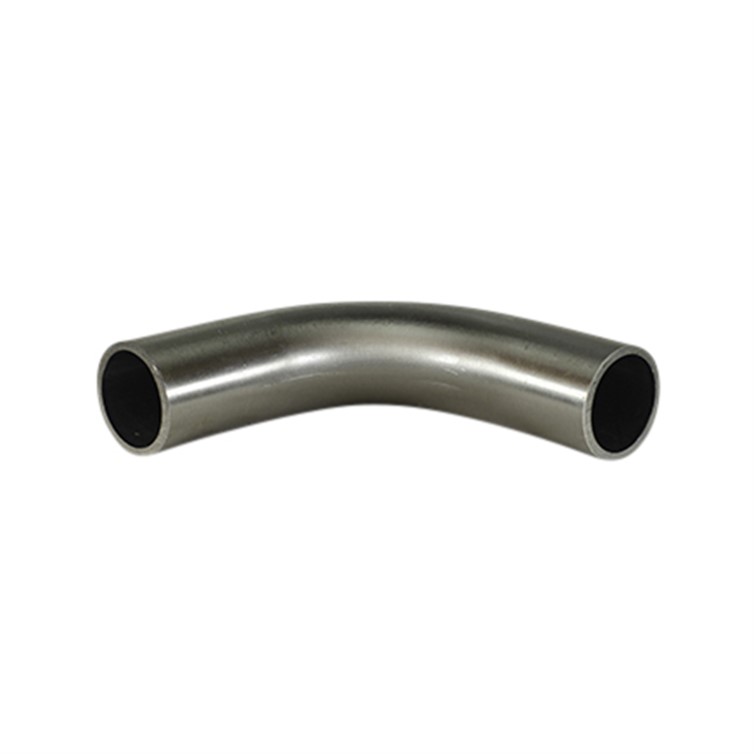 Stainless Steel Flush-Weld 90? Elbow with Two 2" Tangents,  1-5/8" Inside Radius for 1.50" Dia Tube 6940
