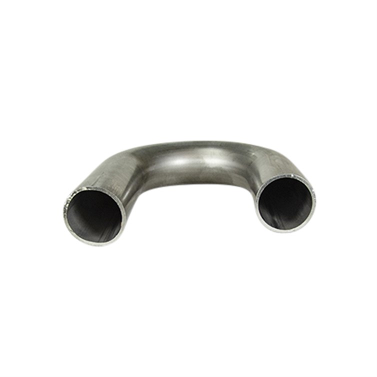 Stainless Steel Flush-Weld 180? Elbow w/ 2 Untrimmed Tangents, 2" Inside Radius for 2.00" Dia Tube  7995B