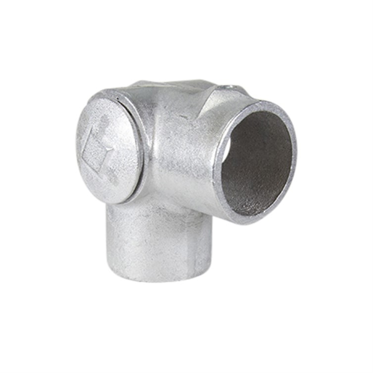 Aluminum Slip-On Side Outlet Elbow with Plug, 1-1/2" DA115P-4