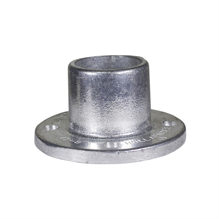 Aluminum Slip-On Round Flange Base for 1.50" Pipe or 1.90" Tube SR42-8