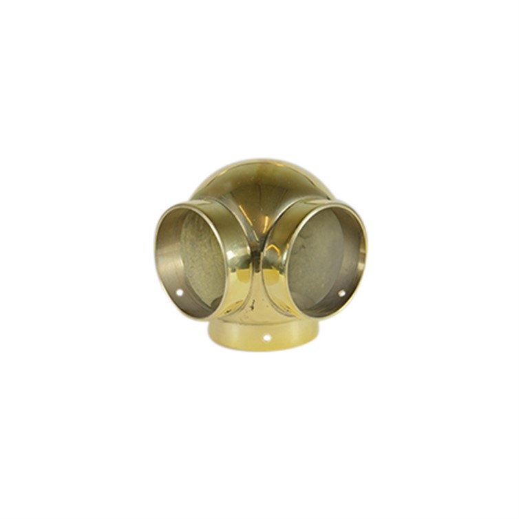 Brass Ball Style Side Outlet Elbow, 2.00" 142006