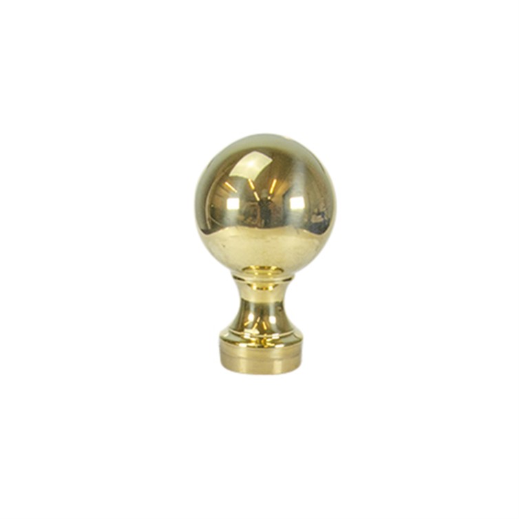 Brass Ball Style Finial, 2.00" 142064